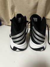 black adidas adiprene plus  trainers size 8 fab condition