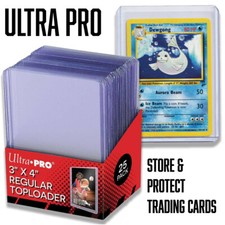 Ultra Pro Regular Flexi Top Loaders Hard Card Sleeves (10-250) Toploaders