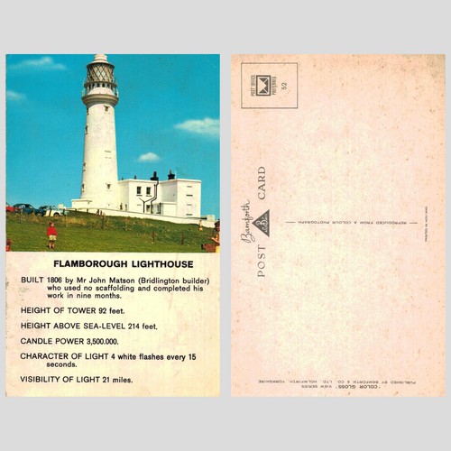 Vintage postcard flamborough - vintage,