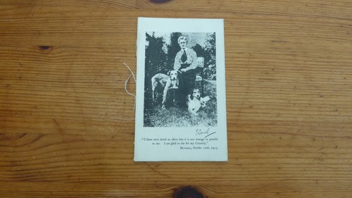 Ww1 original 1915 memorial - original,