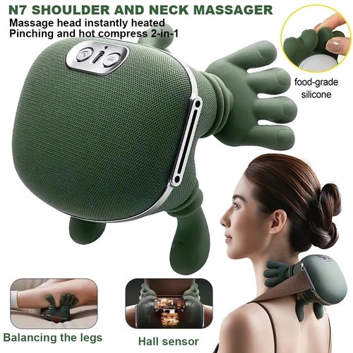Neck shoulder massager with - neck,