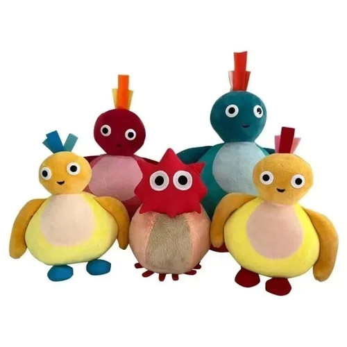 5pcs new twirlywoos chickedy - twirlywoos,