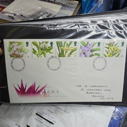 1993 orchids set - orchids,