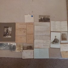 WW1 Military Field cards, letters etc to English family. Kray twins connection