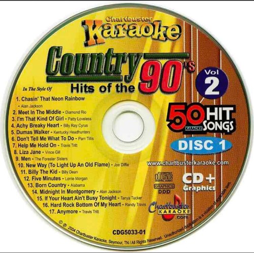 Chartbuster country - 90’s,