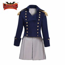 18th century tuxedo navy coat jacket 18th Century colonial military uniform
