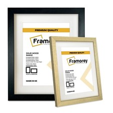 Handmade Black Wood Picture