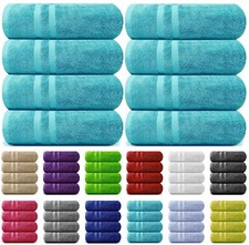 100% Egyptian Cotton Large Big Super Jumbo Bath Sheets Soft XXL Bath Towels Set