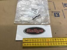 Genuine Peugeot 306 rallye   GEL  badge  Logo Emblem 866560  130 X 35mm