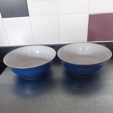 Denby imperial blue bowls - blue, 2