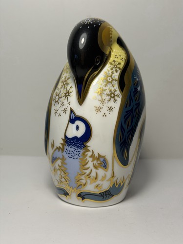 Royal crown derby - crown, penguin