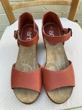 ART COMPANY red Smart Chunky Sandals 39