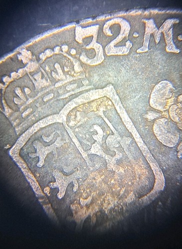 1732 george 2nd - , sixpence