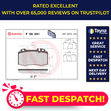 Brake Pads Set fits MERCEDES