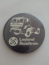 Leyland Roadtrain Vintage Truck Pin Badge