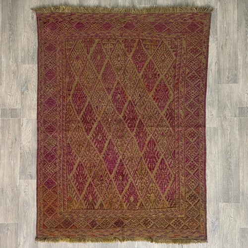 196 146cm vintage handmade - vintage,