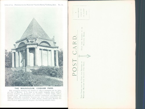 The mausoleum cobham - cobham, park