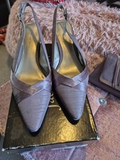 Jacques Vert Women's Slingback And Matching new Hand Bag Size 6 With Facanator