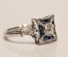 1.02Ct Old European CZ Stone