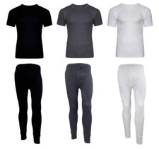 Kids Boys Girls Thermal Long Johns Top T-Shirt Bottom Warm Children's Vest Set