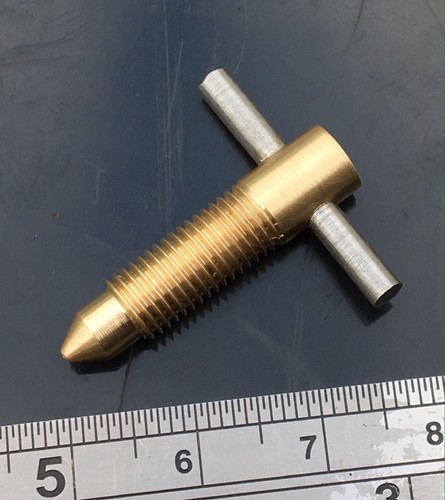 Fordson carburettor drain plug - fordson,
