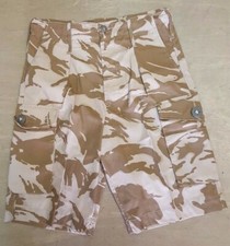 Original British Army Issue DPM Desert Camo Shorts Various Sizes