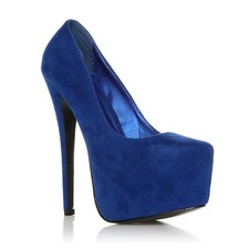 NEW WOMENS PARTY PLATFORM PUMPS KILLER HIGH HEELS STILETTO COURT SHOES SIZE 3-8