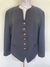 Ladies Navy Lead Rein Jacket Size 14.    Ref 804