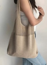 Crochet Boho Style Shopper Bag