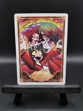 CHARLIE / VAGGIE Erika Henningsen Stephanie Beatriz JSA Autograph Hazbin Hotel