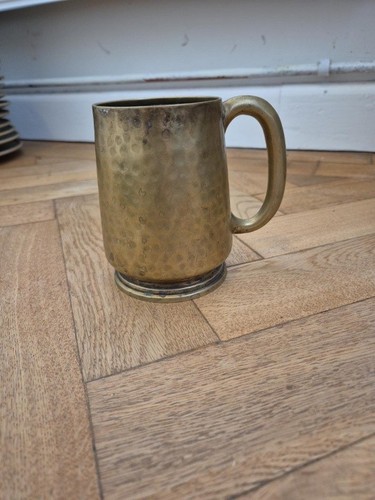 Hammered brass effect - , tankard