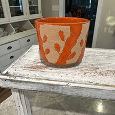 Vtg MCM Italian Glazed