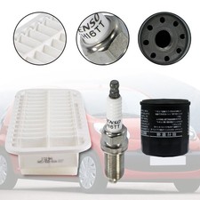 OIL & AIR FILTER & 3x SPARK