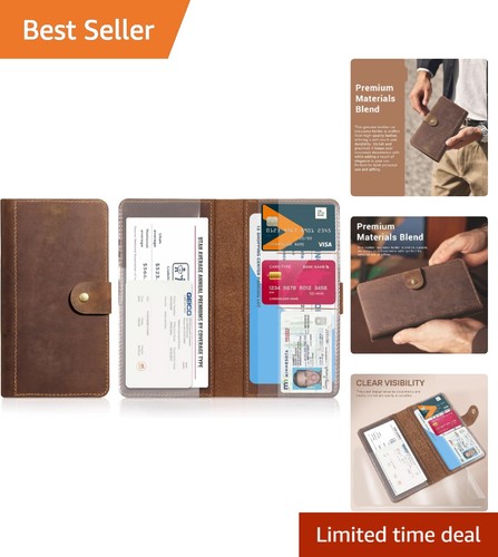 Elegant leather car document - leather,