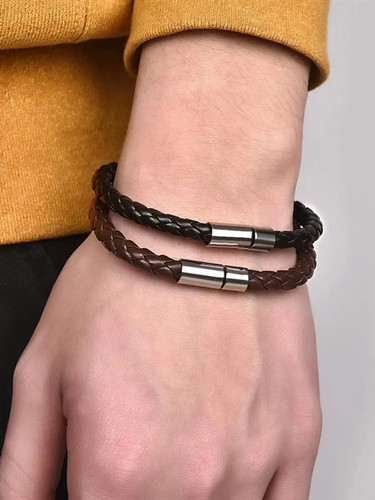 2pcs classic simple braided - 2pcs,