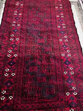 Vibrant 110 x 205 cm Red Persian Rug - Stunning Persian Tribal Design