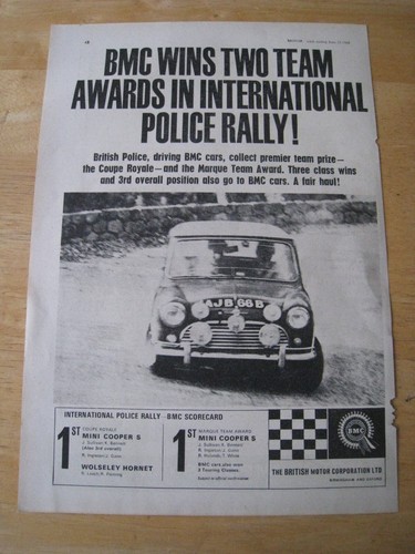 Bmc mini cooper - bmc,