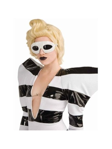 Lady gaga white glasses - gaga,