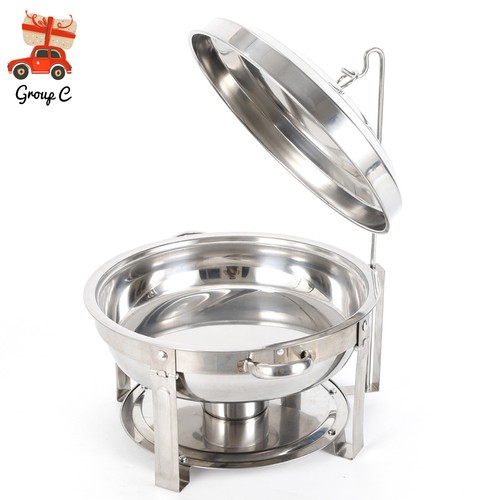 Stainless steel round - 7.5l,