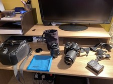 Nikon d60 2 Lenses And Carry Case Included