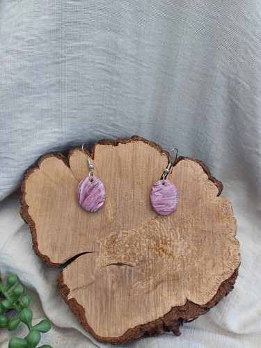 Maroon and pink marble - pink,