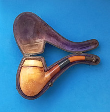 Antique Curved Meerschaum Pipe