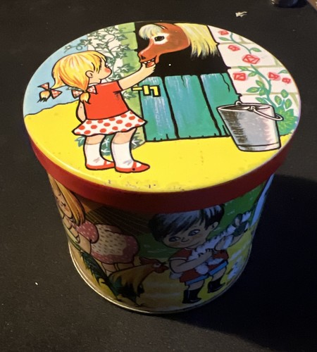 Vintage blue bird toffee - blue,