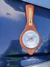 ' vintsge WEATHERMASTER' BAROMETER and thermometer quality made 