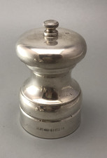 Modern Silver Pepper Mill AJP