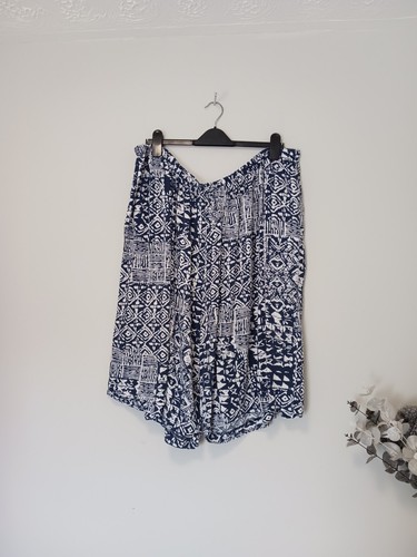 Afibel navy white - navy, print