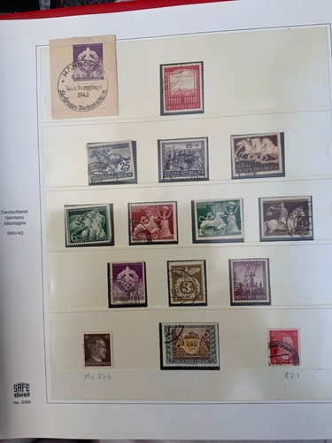 German stamps 1941 1943 third - stamps.,