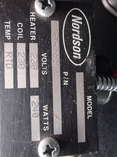 New nordson e100xt glue gun - new,