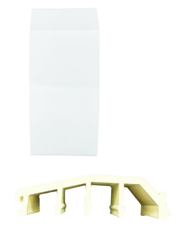 Eurocell upvc run riser - up,