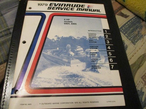 1979 evinrude 6904 6905 - 1979,